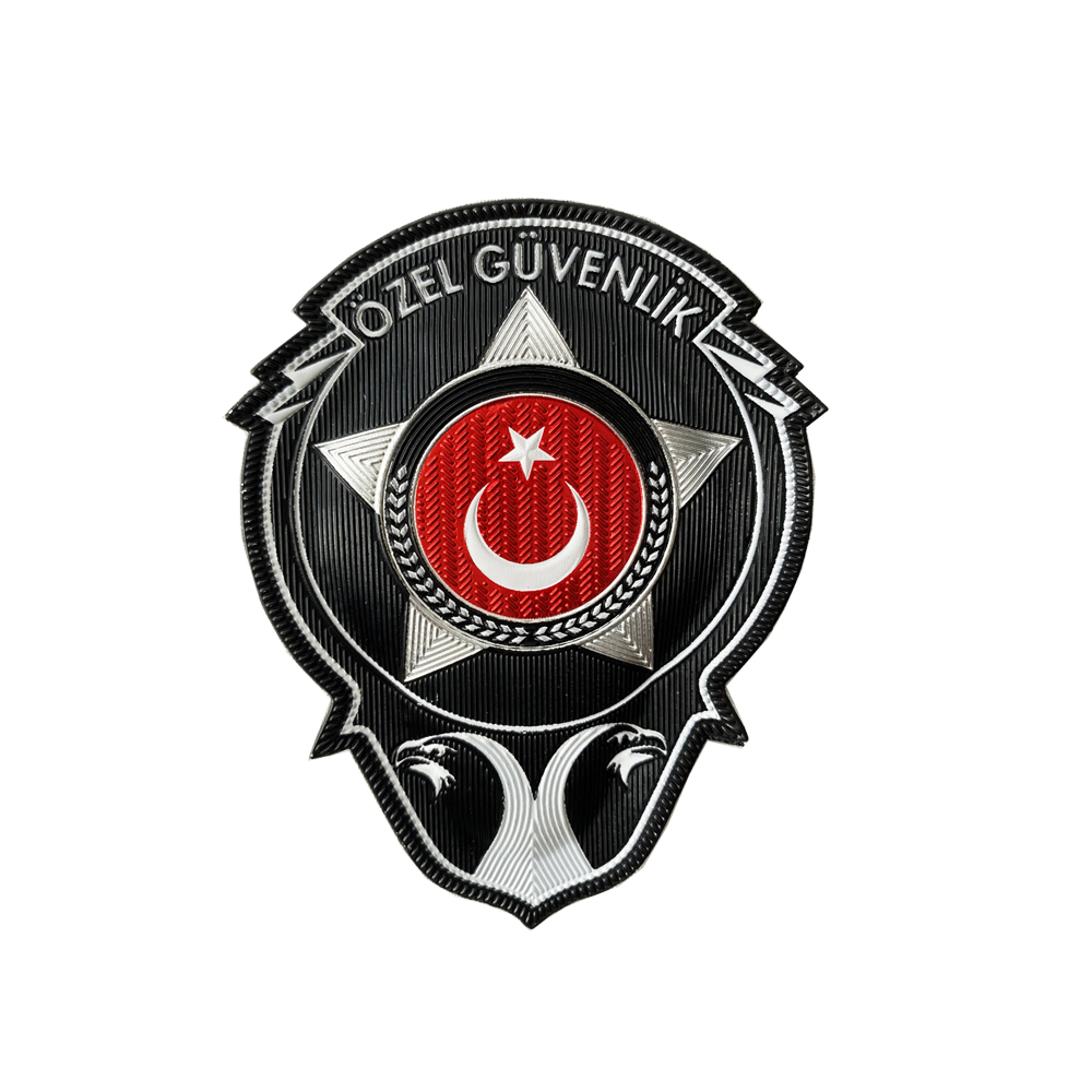 3 Boyutlu Özel Güvenlik Göğüs Arması