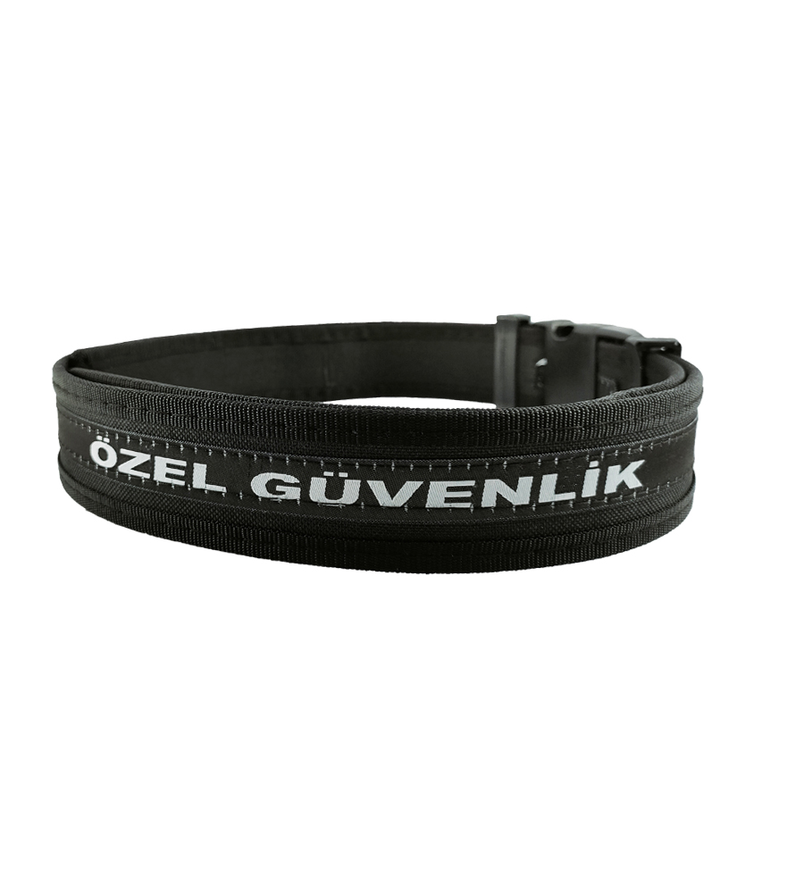 Özel Güvenlik Yazılı Düz Palaska