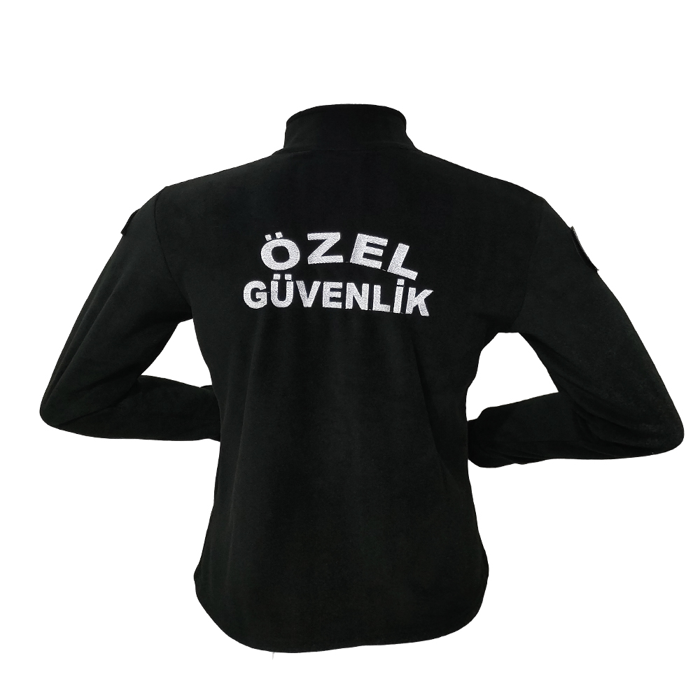 Siyah Özel Güvenlik Poları