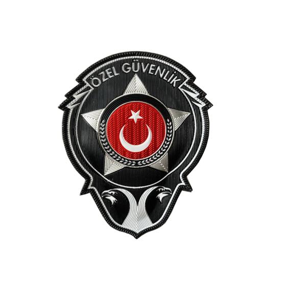 3 Boyutlu Özel Güvenlik Göğüs Arması
