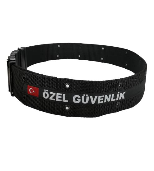 Özel Güvenlik Yazılı Örme Palaska